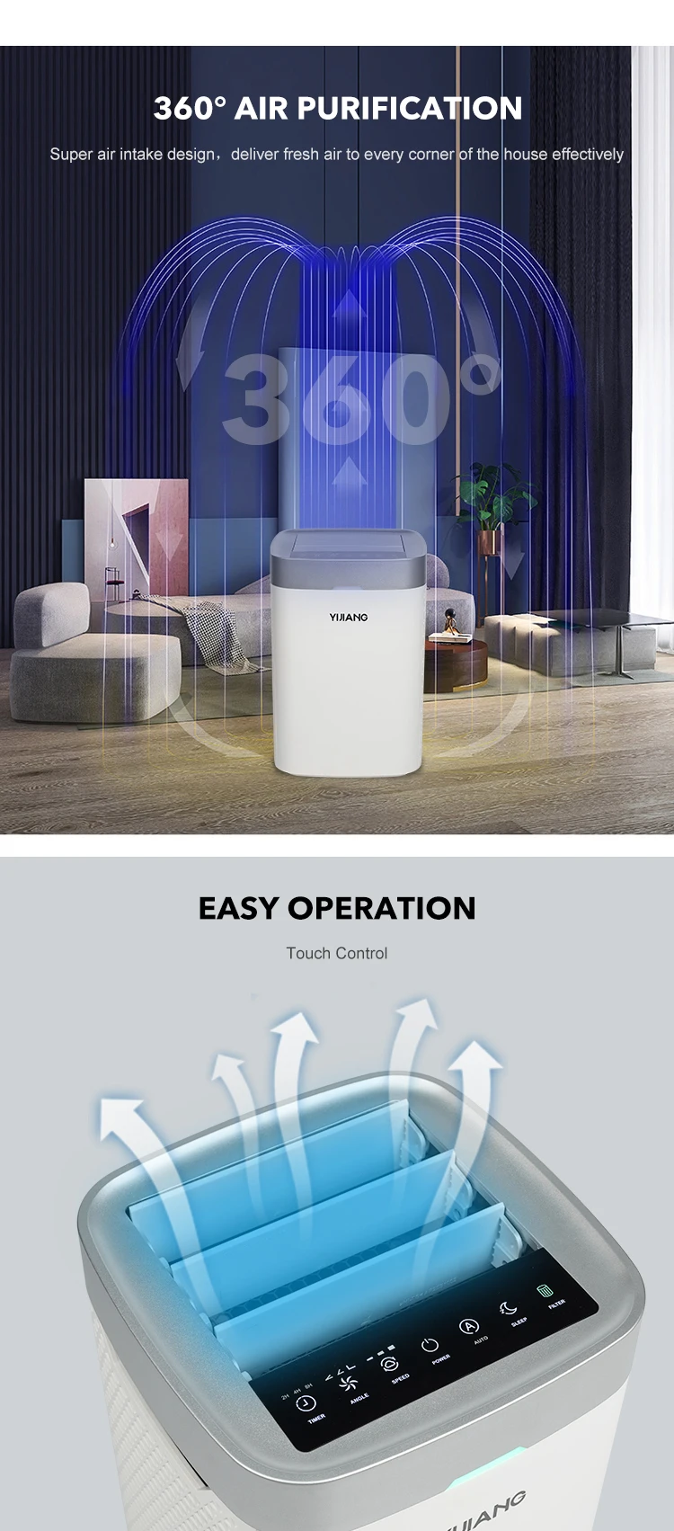 High End Electric Air Freshener Custom With Timing Function 3 Stage