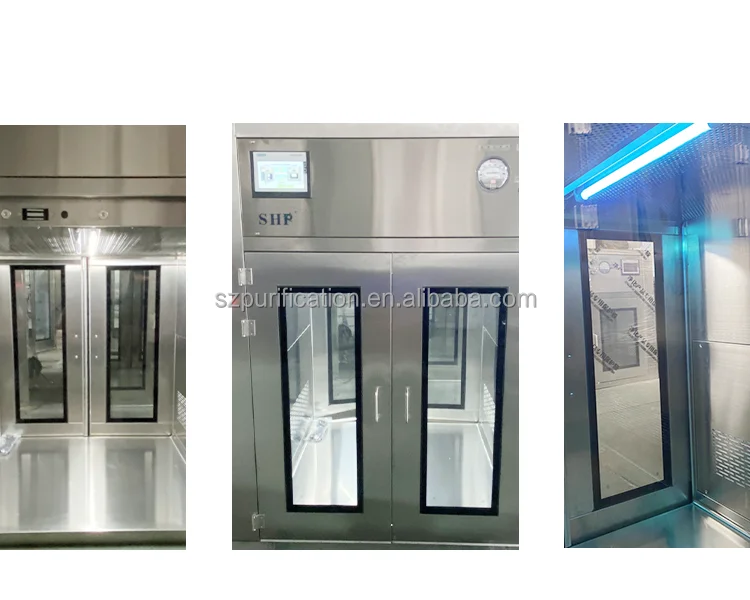 Stainless Steel Transfer Hatch Box for Cleanroom Pass-through