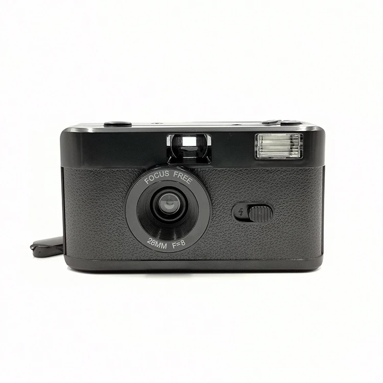 Portable Colorful Customized 35mm Reusable Non Disposable 35mm Film Camera Kodak F28mm Fixed Lens