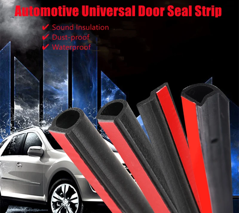 Universal Automotive Door Seal Strip Self-Adhesive... - Grandado - View #7