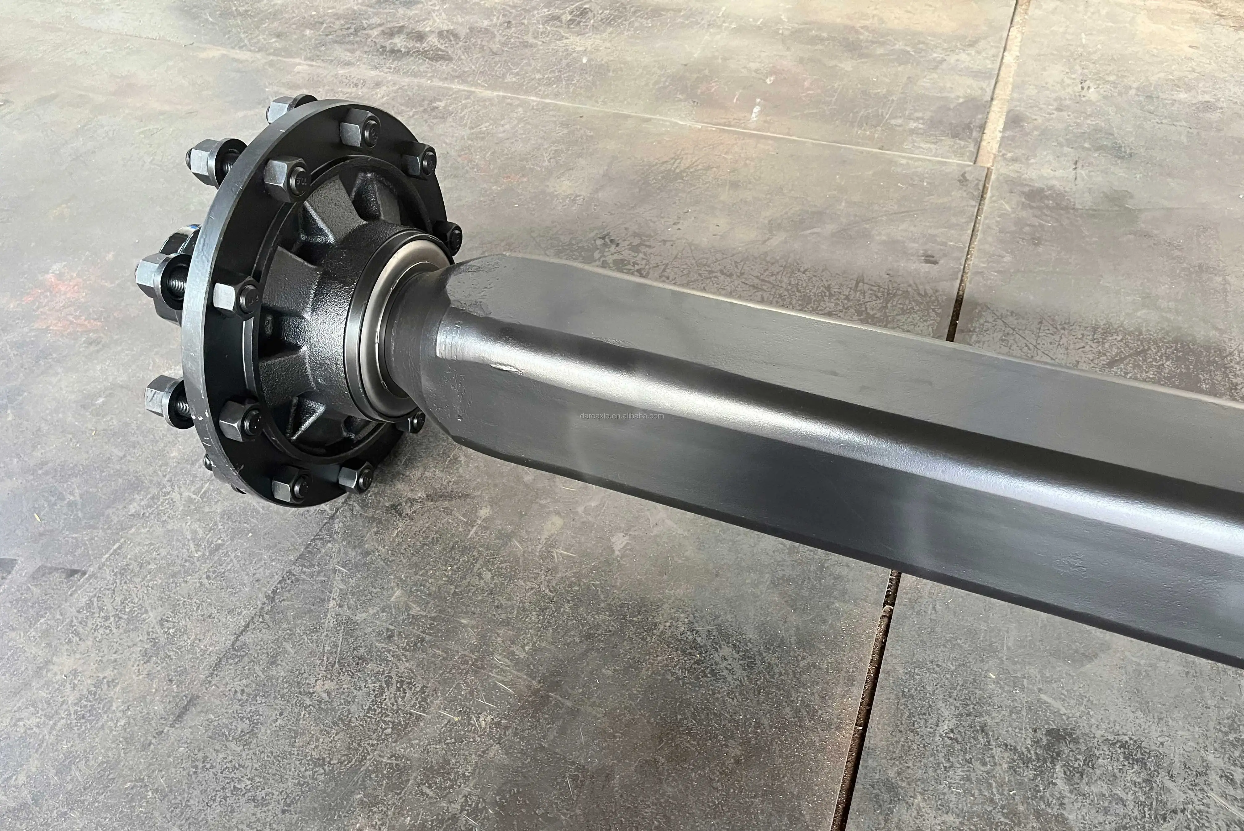 New trailer axle