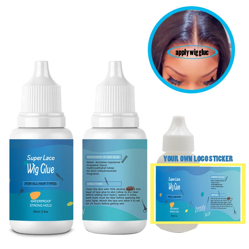 Oem Waterproof Ultra Strong Hold Hair Glue Watermelon Blueberry