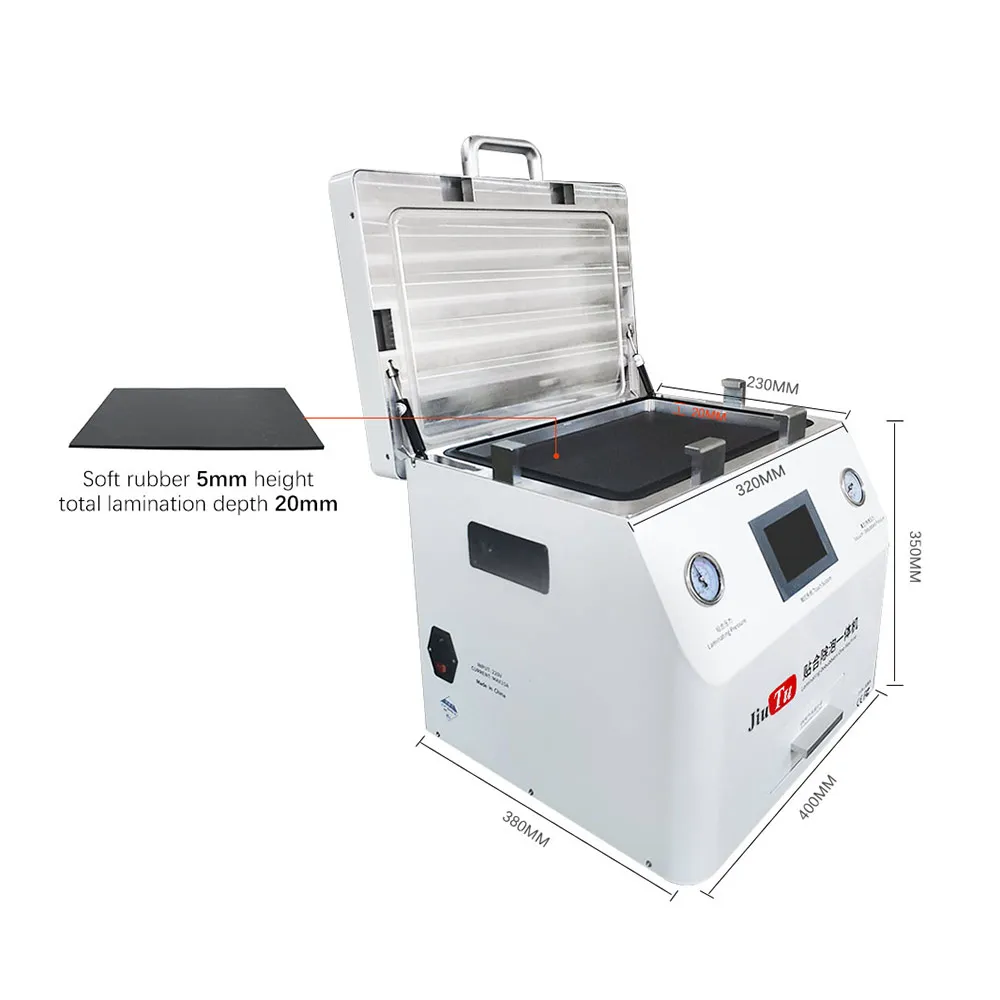 All in One Lamination Machine 2 in 1 OCA Vacuum Laminating Bubble Removing Machine for LCD Screen Repair