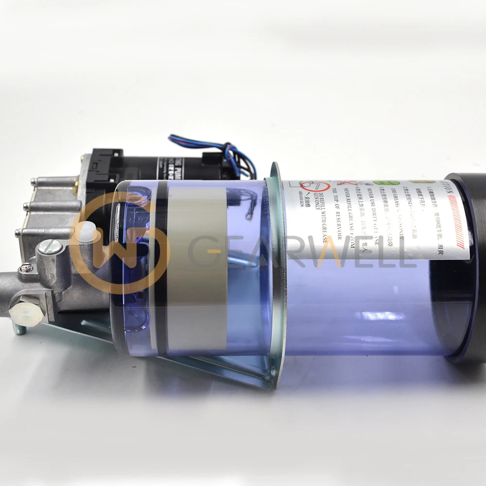 thumbnail interactive-video image 1 of SK-505 24VDC Grease Lubricating Pump – Brand New In Box, Industrial Auto-Lube System 1 of 2