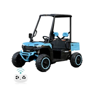 New Children Electric Car 12V with Remote Control Dazzling Lights Battery Powered Ride on Toy Car