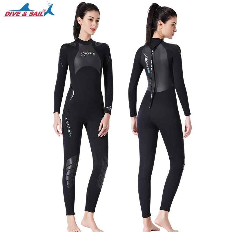 メンズ　ダイビングスーツ ウェットスーツ　DIVE&SAIL ウェットスーツ Dive＆Sail 3mm フルスーツ レディース メンズ