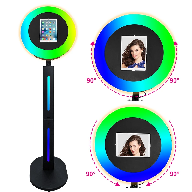 Photo Booth Ring Light Tripod For Ipad Tablet Photo Booth Stand