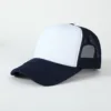 Bleu marine avec dessus blanc