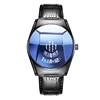Blue Black-Leather