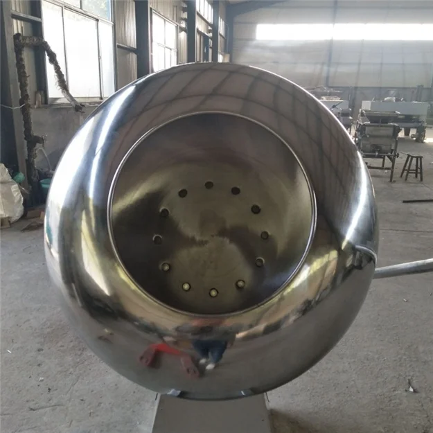 Высокая эффективность шоколадный Пан сахара пленочное покрытие Мармеладные Конфеты лакировочная машина Планшета