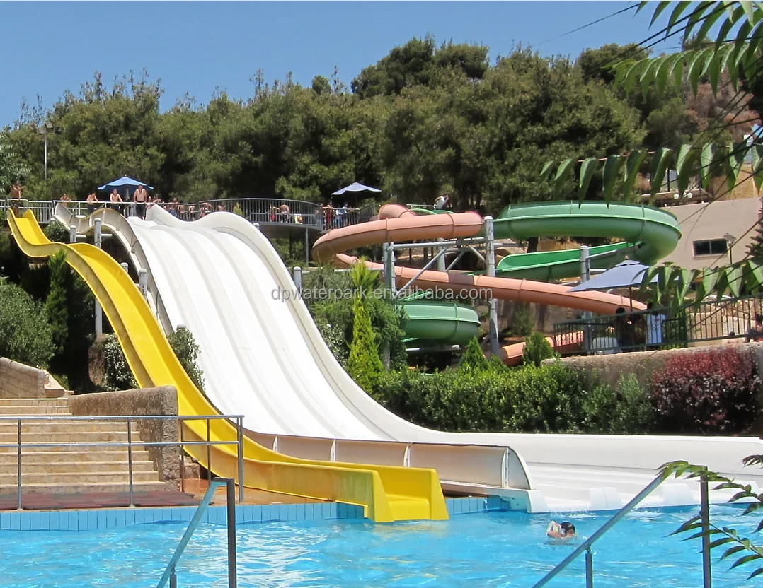 Water Park Manufacturer Fiberglass Swimming Pool Slides Project Popular Commercial Aqua Park Water Slides For Sales
