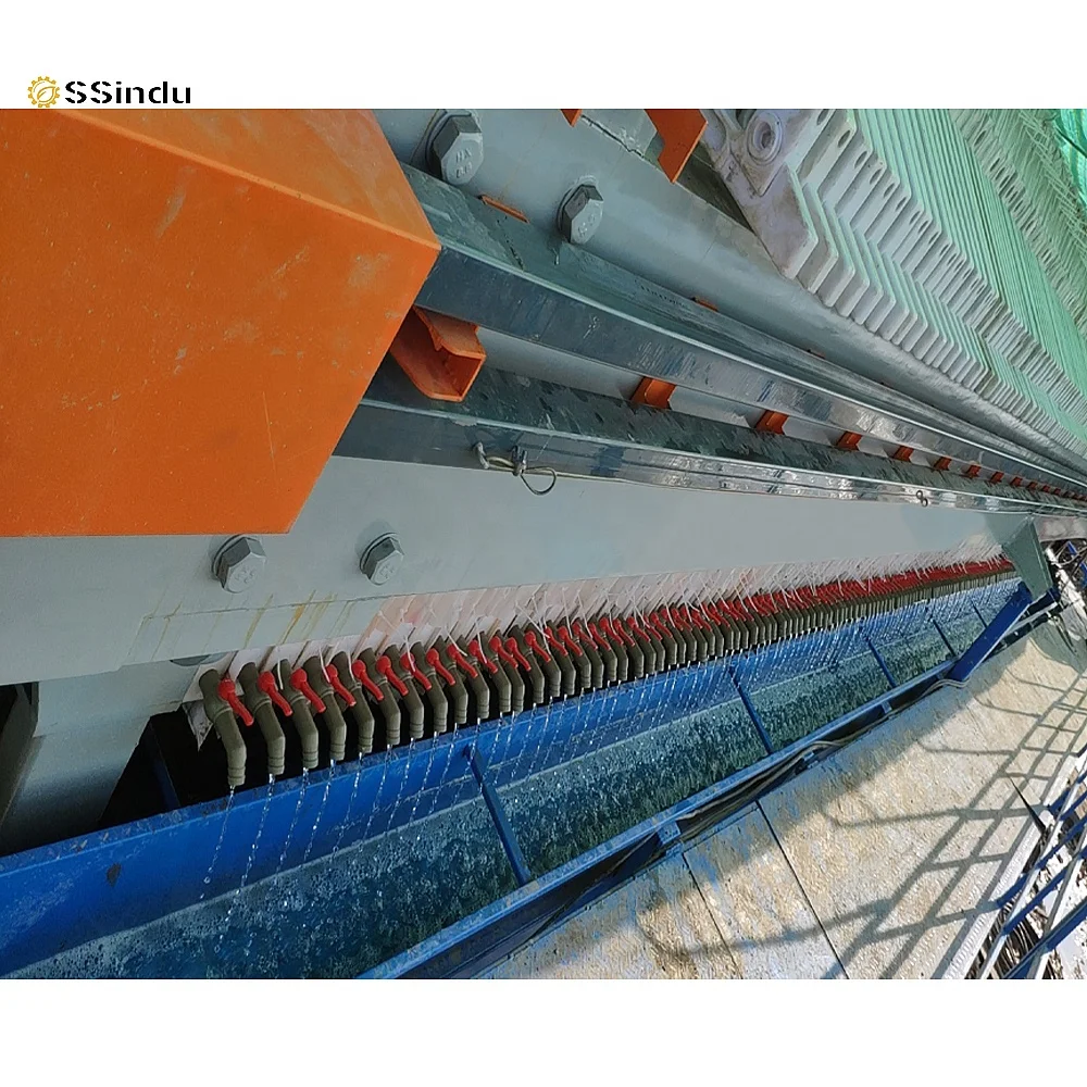 Skidmounted Filter Press/truckmounted Piling Dredging Mud Filter