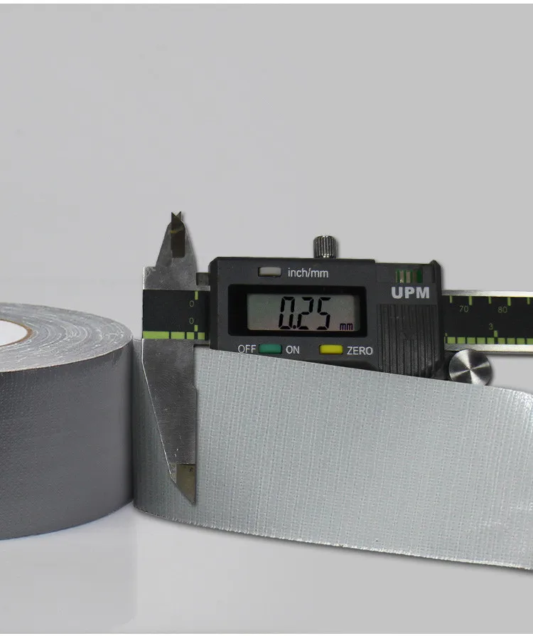 Custom Printed Waterproof PE Duct Tape Single Sided Acrylic Adhesive Pressure Sensitive Masking Tape Option