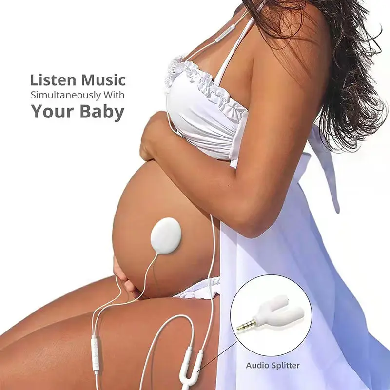 Baby Bump Hoofdtelefoon - Delen Muziek Met De Baarmoeder Professionele Draagbare Muziek Speler Voor Zwangerschap