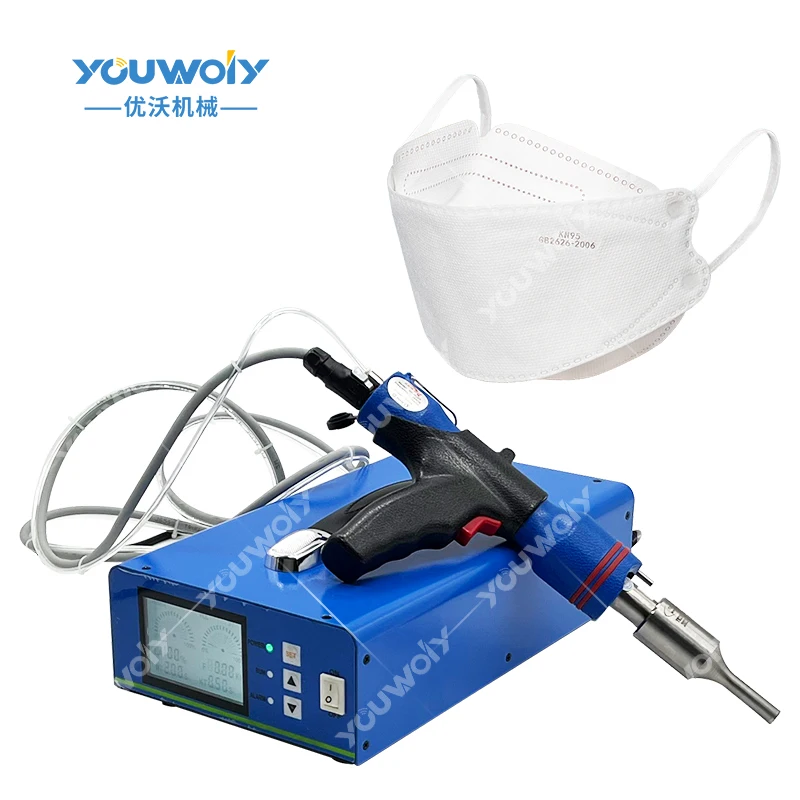 Digital Control Automatic Tracing Handheld Ultrasonic Piercing Welding Machine Auto Parts for Car Door Panel Welding