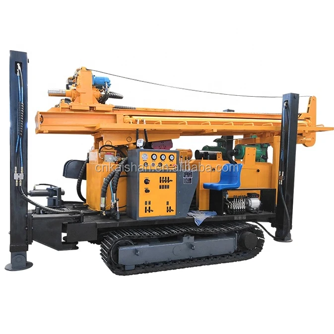 
 300M Depth Water well KW300 DTH China 2021 New product crawler type portable waterwell drilling ri