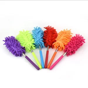 Gentle effective room cleaning duster head PP plastic Long handle duster for household