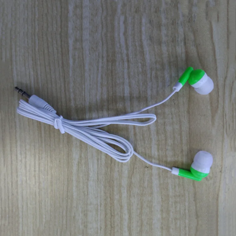 Factory Mp3/mp4 Earphone in Ear Mobile Phone Gift Earbuds Colorful Small Headset Wired Earphone