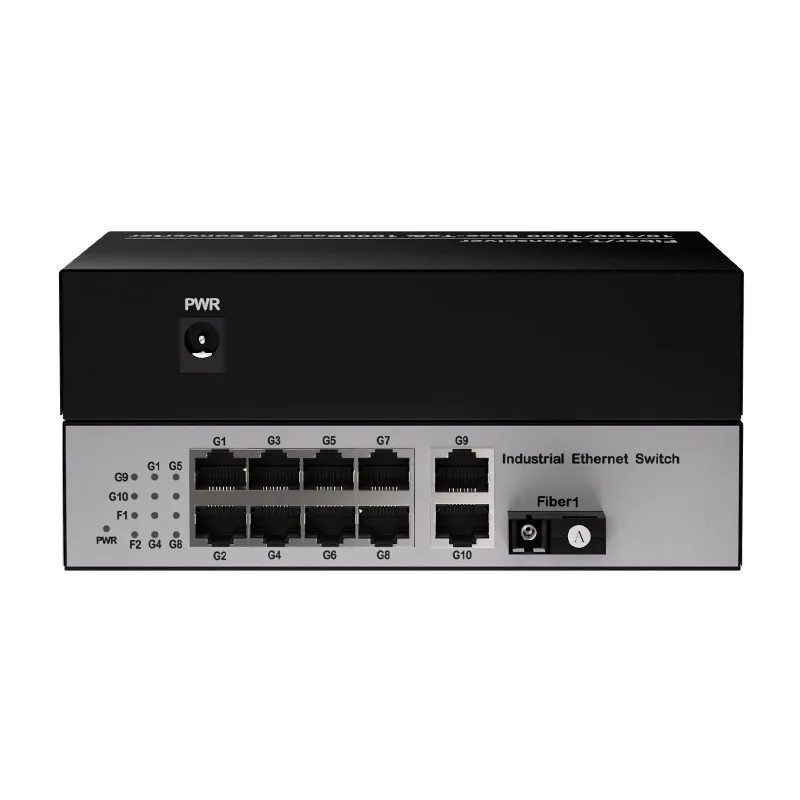 Gigabit 8 Port POE+ Switch with 1 SC Fiber Port POE Media Converter supplier