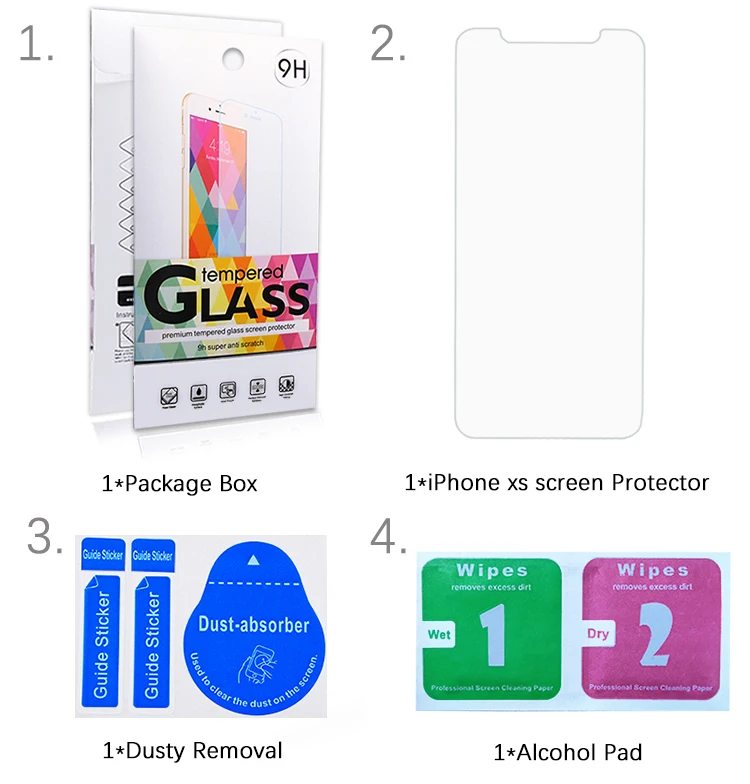 
 2.5D протектор экрана из закаленного стекла для iPhone 7 / 8 /SE 2020  