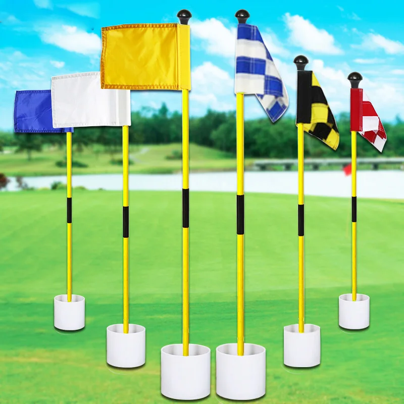 Factory Sale Fiberglass Portable 2section Design Golf Hole Cup And