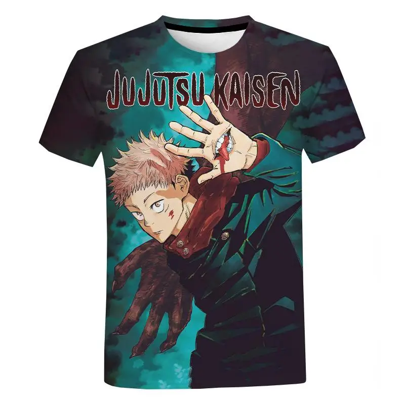 Jujutsu Kaisen 3D Printed T-Shirt for Men and Women – SPN