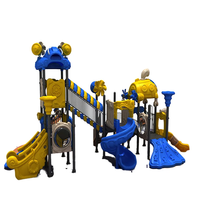 Kompan Mini Playground Equipment with LLDPE Slides for Kids in Residential Sports Park Airport & Amusement Occasions