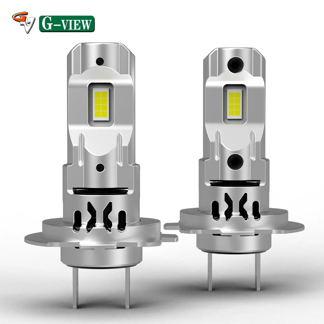 Gview 60W Mini LED Bulb Popular H1 H4 H7 H11 Halogen for Car Canbus LED Headlight Bulb 6000k Color New Size H3 H13 9007 9005