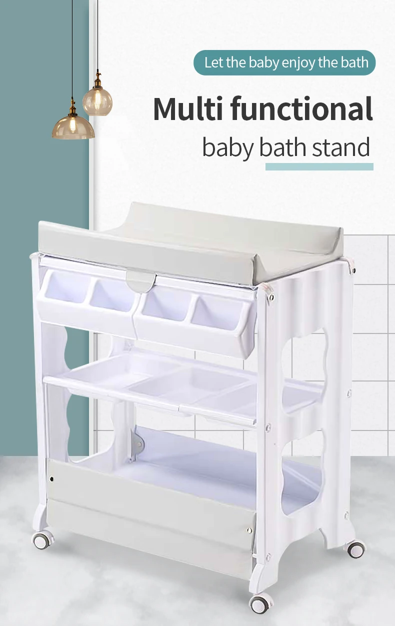 over bath changing table