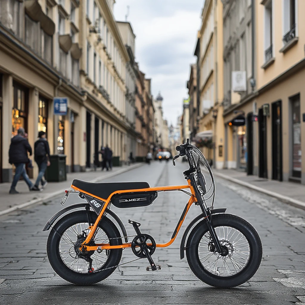 2025 ZX 20 Inch E-Bike - 48V 750W/1500W Electric Bicycle