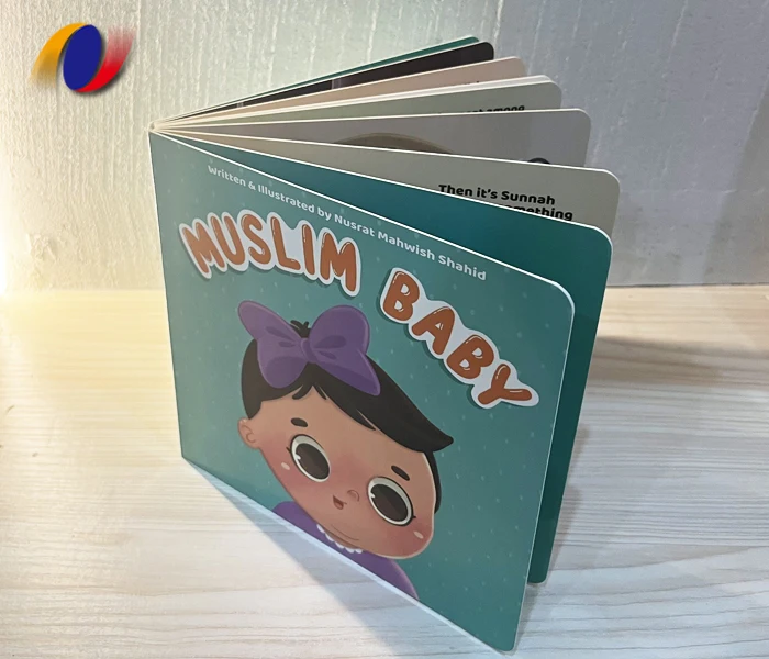 Customized Islamic Arabic Children Book Printing  Baby Books Custom Printing Design Islamic Books