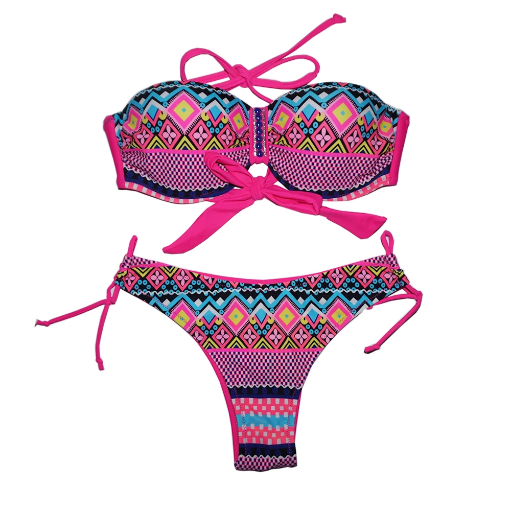 NEW ORIGINAL push up mujeres maduras en bikini para playa bikinis