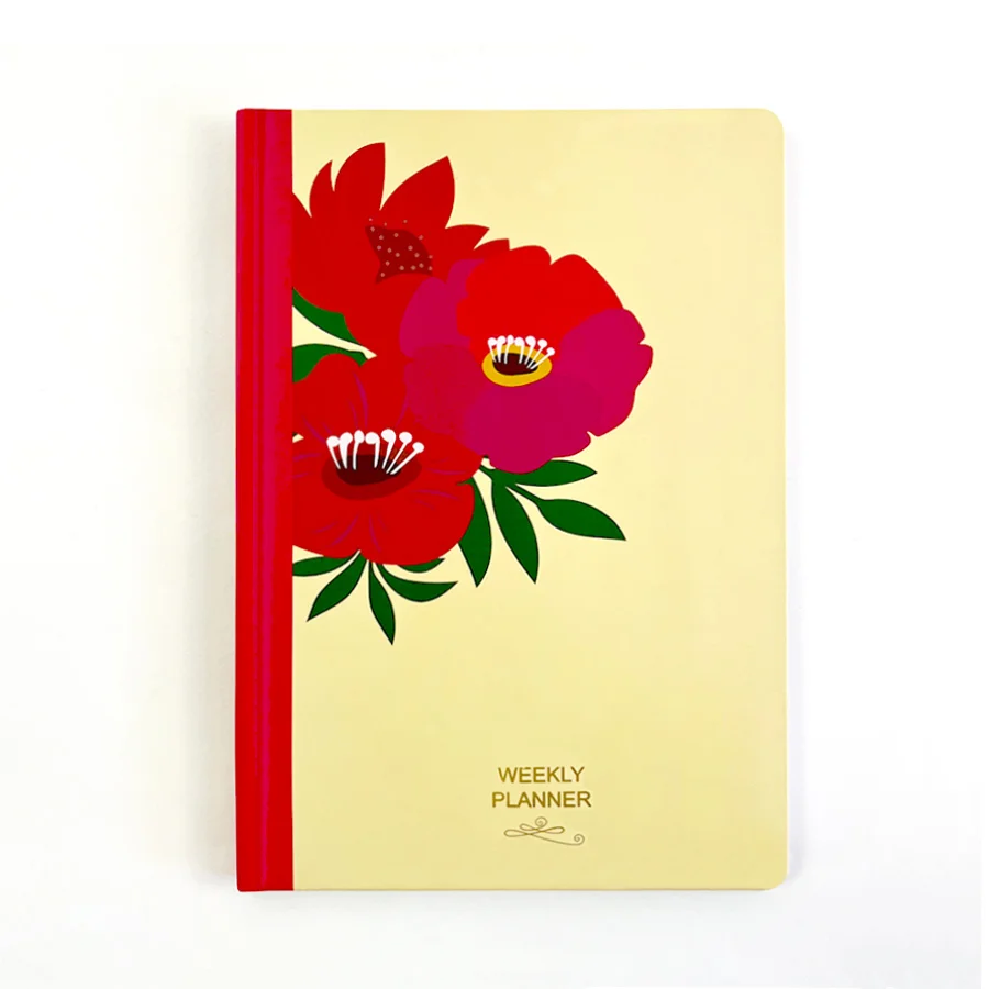 Wholesale Custom Logo Hardcover Notebook B5 A5 A6 School Daily Planner Notebooks Printing