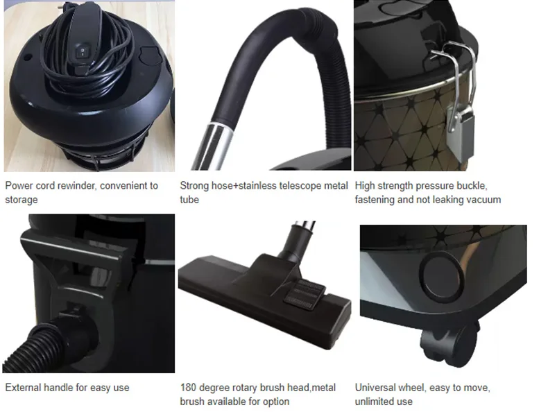 Пылесос с барабаном 18 л/21 л/25 л пылесос для сухой уборки