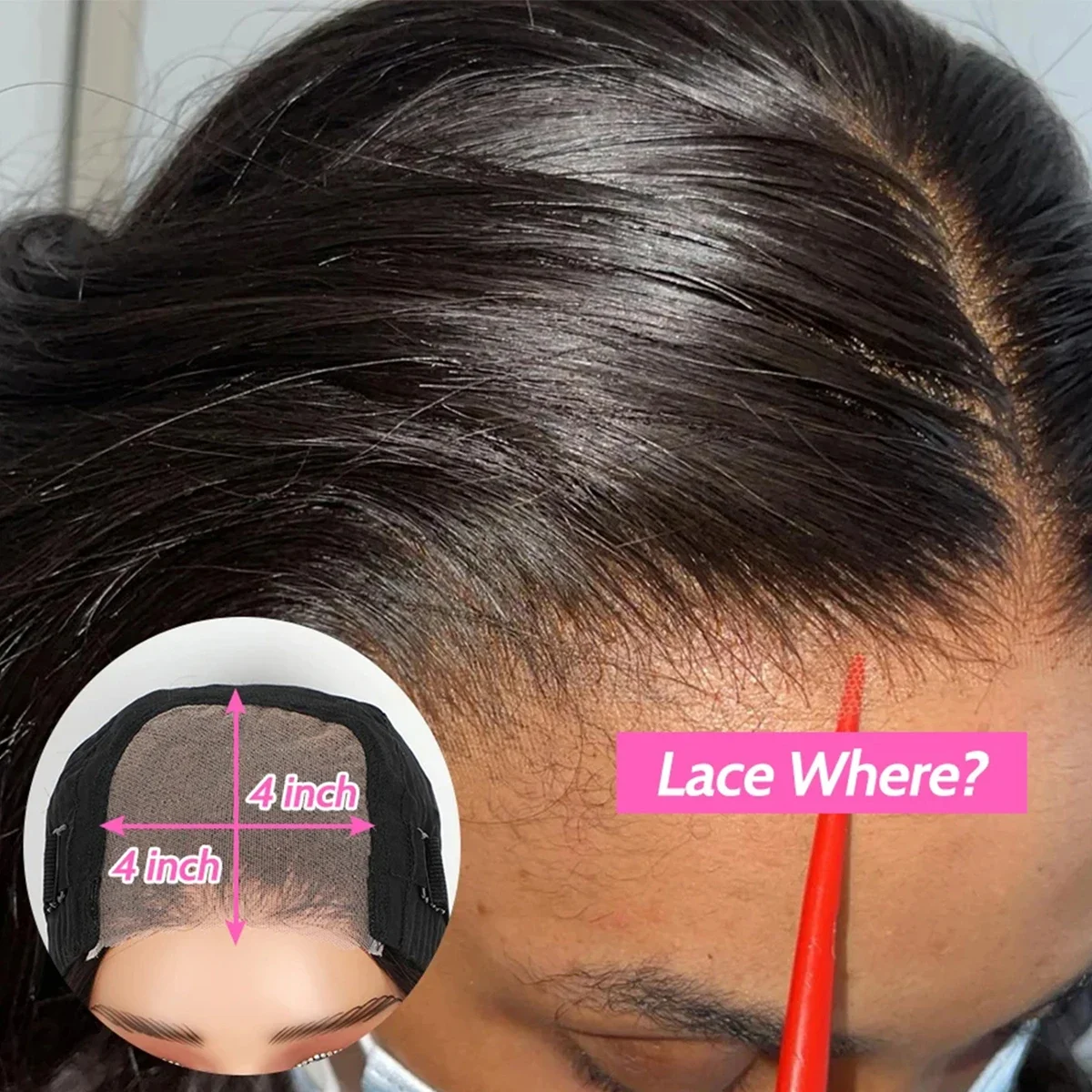 Parrucca bob lace front in capelli veri deep wave, pre-pizzicata_voghion.com