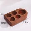 Premium Solid Ebony Large 5-hole