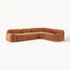 Tessuto Bouclé Terracotta