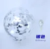 Silver sequin balloon