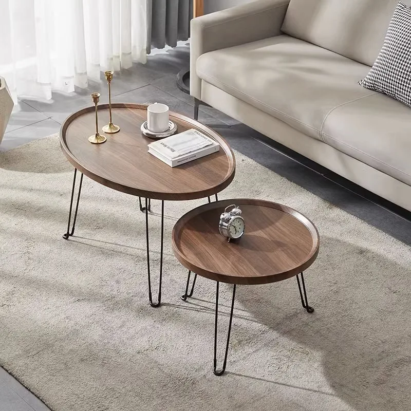 Nordic Nesting Foldable Tea Table Perfect for Apartment Living