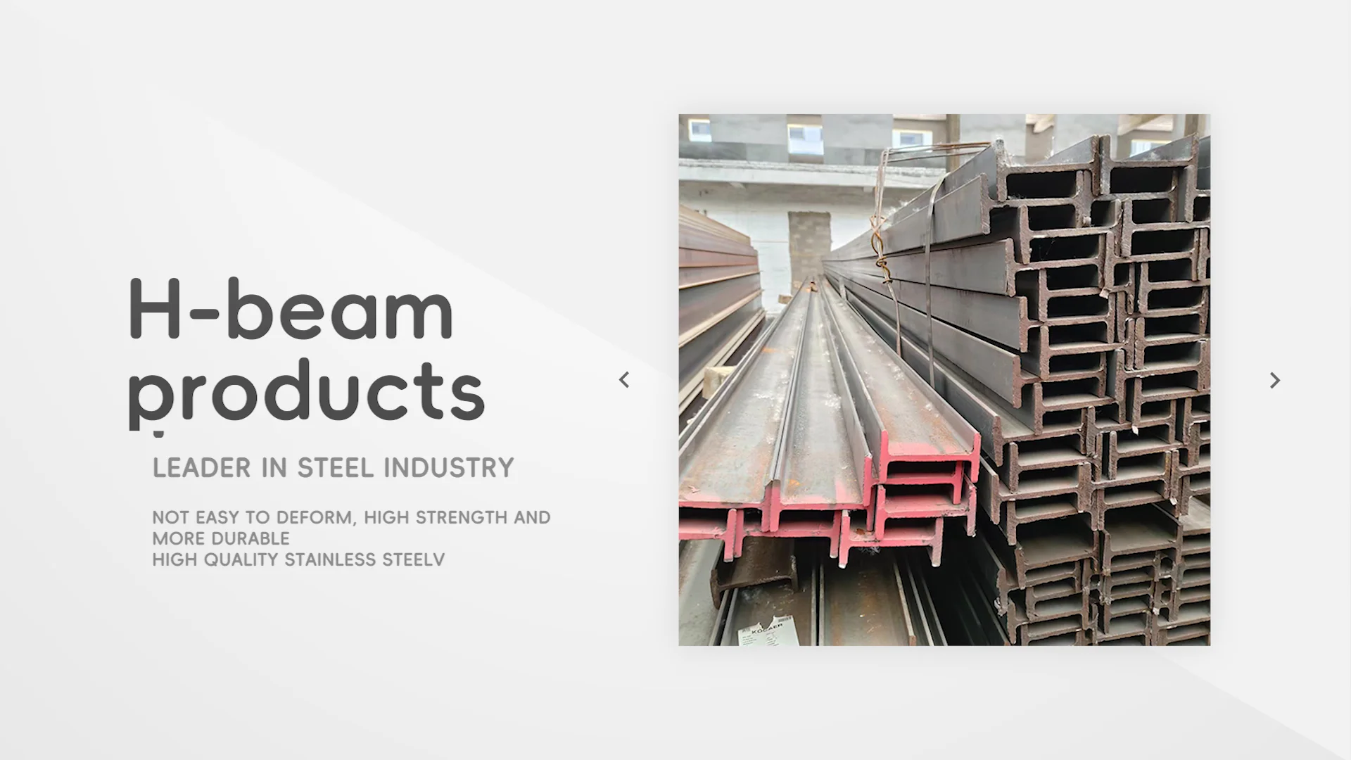 Structural Carbon Steel H Beam Profile I Beam (ipe Upe Hea Heb) - Buy H ...