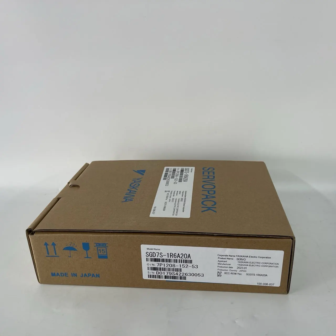 Yaskawa Servo Drive (Servopack, Σ7 Series) SGD7S-1RG20A Yaskawa Servo Drive (Servopack, Σ7 Series) SGD7S-1RG20A