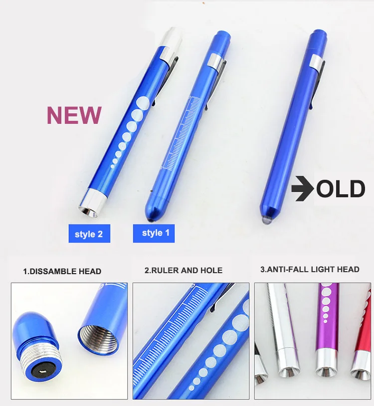 Nursing Doctor Torch Customized Led Medical Penlight Pen Flashlight Pen