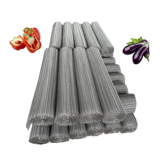 304 316 Screw Auger Spiral Conveyor Belt Stainless Steel Wire Mesh Conveyor Belt 2