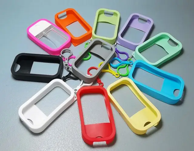 Silicone Holder Keychain Card Mist Sprayer 50ml Credit Card Spray Sanitiser