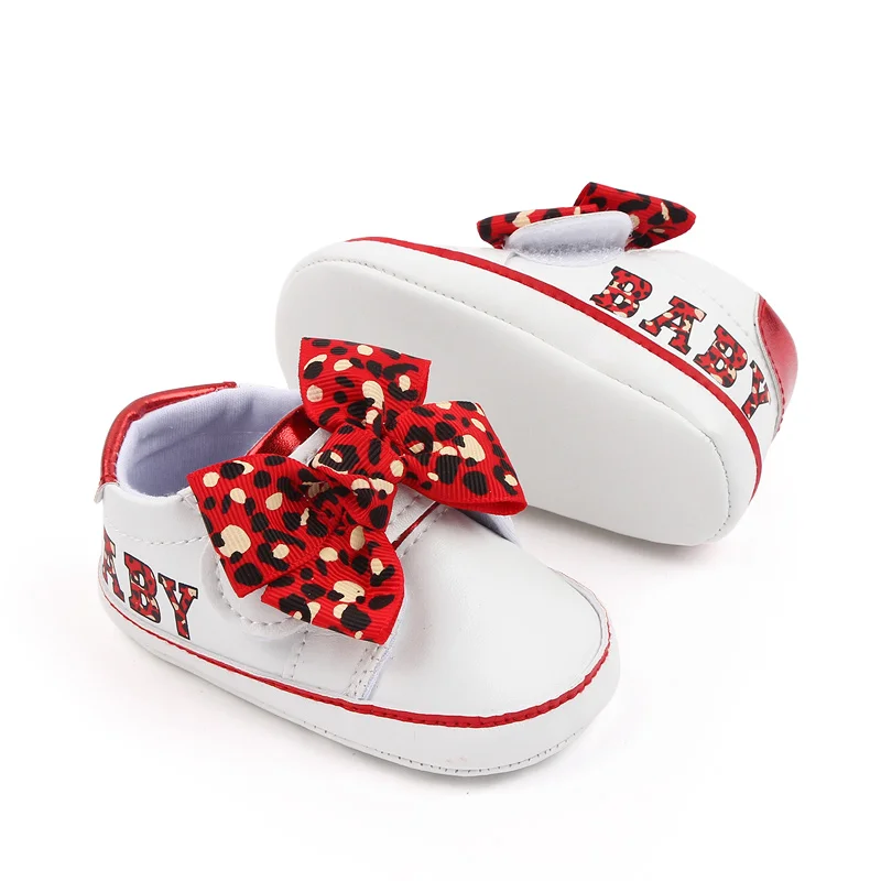 Big Bow Design Fancy Baby Girl Shoes Casual Sport Shoes for Girls factory