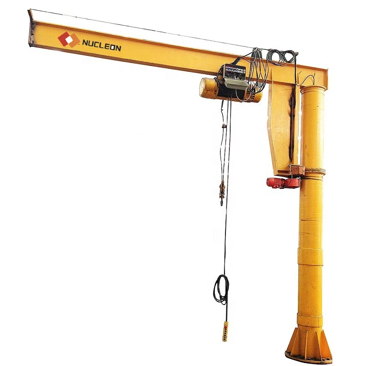 4 Ton Jib Crane Workshop Using Moveable Floor Mounted Portable 1000kg 2500kg 5000kg Jib Crane Price