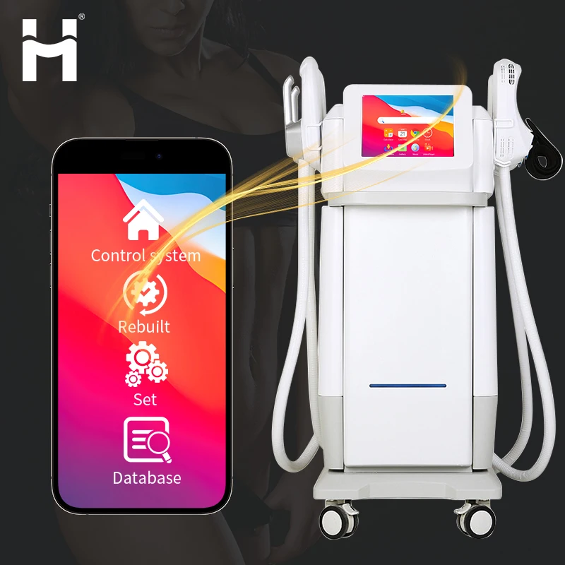 4 Handles Ems Neo Rf Muscle Sculpting Machine Weight Loss Machine Ems