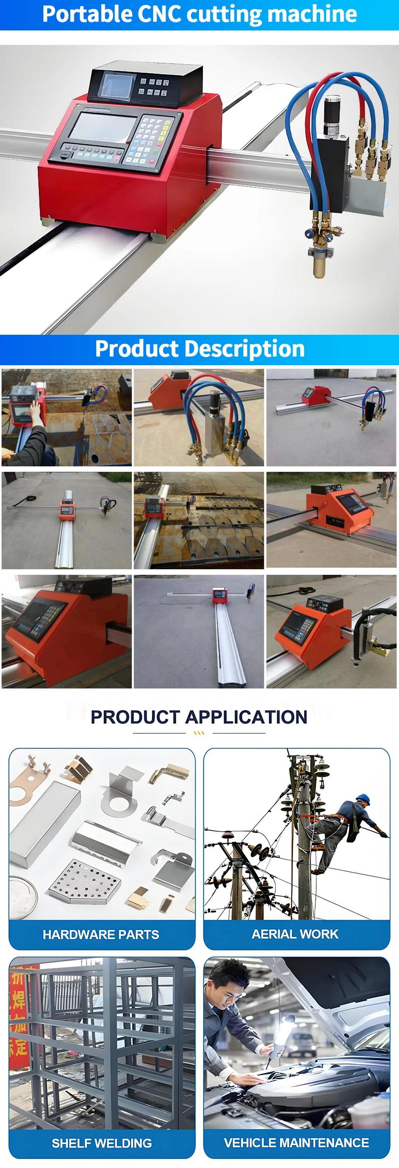 High-End Technology Manufactured New Condition Glass Portable CNC Table Laser Cutting Machine