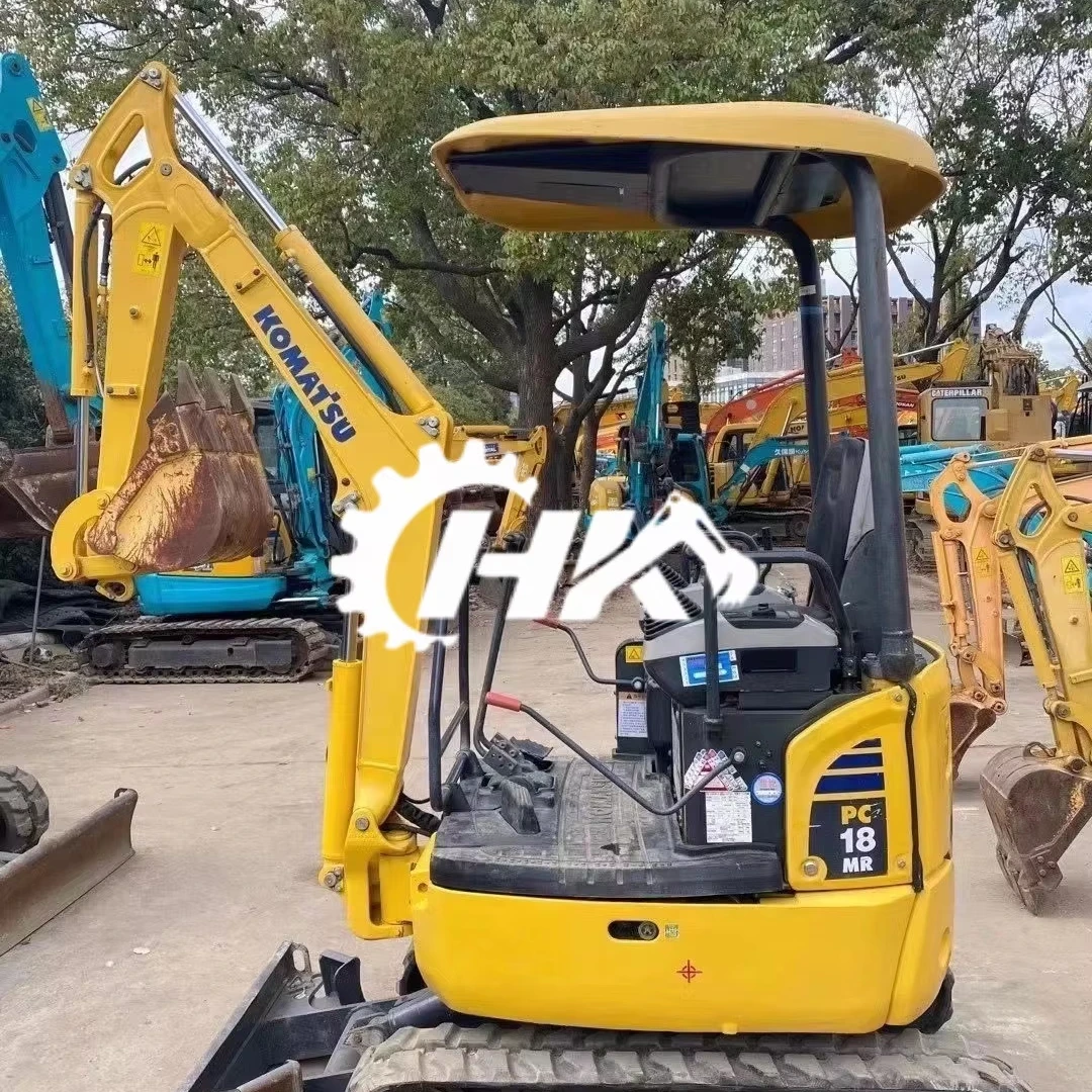 HANGKUI, гусеничный экскаватор Komatsu PC18 б/у, недорогой, мини-экскаватор б/у, гидравлический экскаватор Komatsu PC18