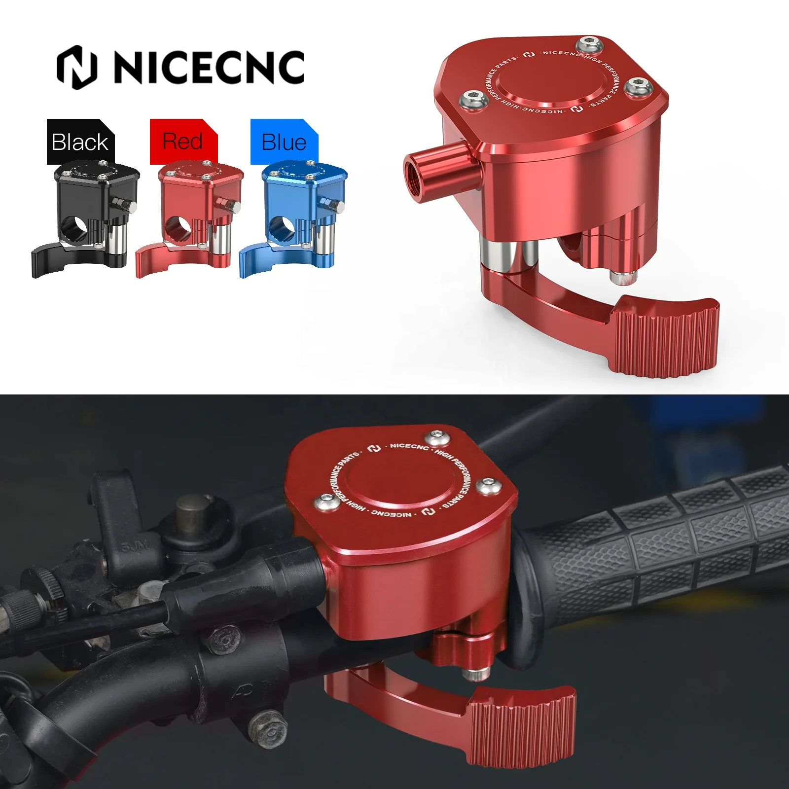 NiceCNC ATV Thumb Throttle Assembly untuk Yamaha Banshee Warrior 350  Blaster 200 Raptor 700 660R YFM700R YFZ450R